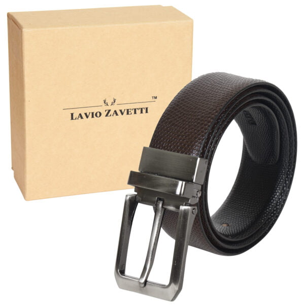 Brown Men Belt- Dual Sided